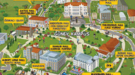 Boğaziçi Üniversitesi Kampüs Haritası